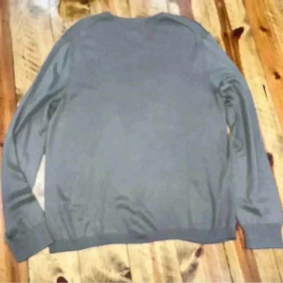 Banana Republic Mens Silk/Cashmere V-neck long sleeve pullover tan sweater - Picture 3 of 6